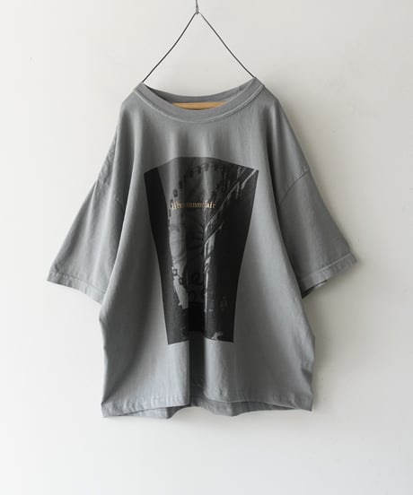 i c h i  250149  "Libre Comme l'Air" Ferris Wheel Pigment Over T Shirt / 2 COLORS