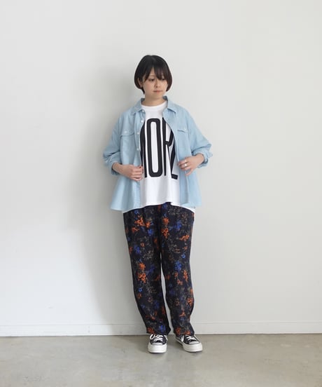 i c h i  241253  "AMORE / MIO!" Pigment Over T Shirt / 3 COLORS