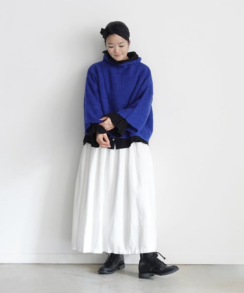 i c h i 240653 Loose Neck Knit Pullover / 3 CO i c h i 240653 Loose Neck Knit Pullover / 3 CO