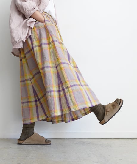 LOITER  L047  Linen Color Rib Socks / 6 COLORS