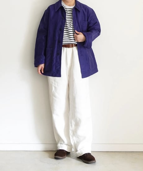 ichiAntiquités 1000963 Long Sleeve Cotton Pullover / 4 COLORS