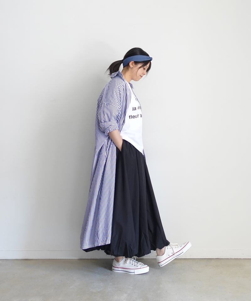 i c h i 250424 Cotton Balloon Skirt / 2 COLOR