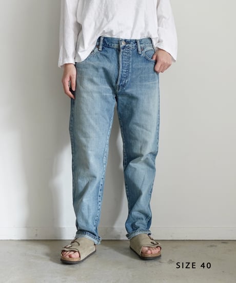 ichiAntiquités  1000339  OKAYAMA Made Selvage Denim Pants / A : VINTAGE WASH・3 size
