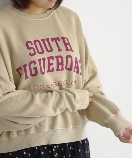 i c h i  250461  Pigment Sweat Pullover / 2 COLORS