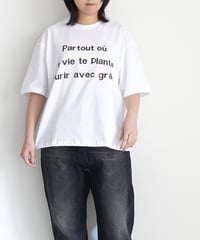 i c h i 251054 Puff Print Logo T Shirt / 4 COLORS