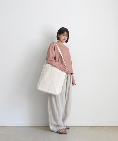 LOITER  L006  Canvas Medium Shoulder Bag / 3 COLORS ( size M )