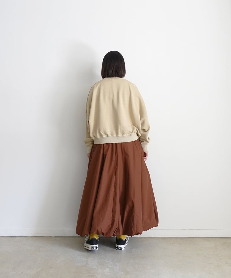 25年春夏SHEER COTTON POPLINスカート 25年春夏SHEER COTTON POPLINスカート