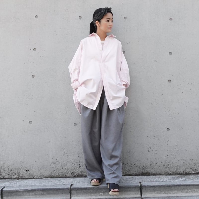 i c h i 231219 Wide Tuck Pants / 2 COLORS | i 