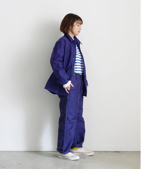"LE TRAVAILLEUR GALLICE×Antiquités" MJ003 : French Moleskin Work Jacket "LA VESTE"
