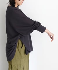 i c h i  251061 Cotton Dolman Sleeve Loose Pullover / 2 COLORS