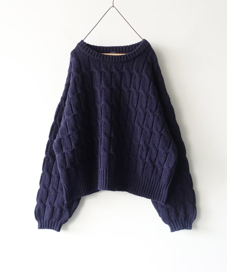 i c h i  250756 Cable Knit Pullover / 3 COLORS