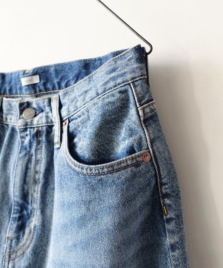 i c h i  231012  DENIM 5 Pocket Pants / B : LIGHT