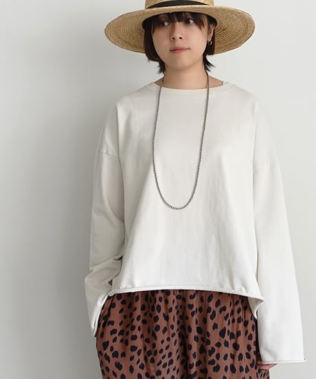 i c h i  241055 Light Heavy Cotton Wide Pullover / 3 COLORS