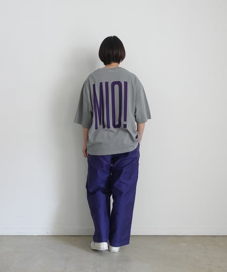 i c h i  241253  "AMORE / MIO!" Pigment Over T Shirt / 3 COLORS