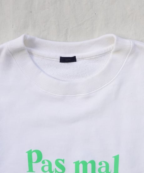 i c h i 250754 “Pas mal” Sweat Pullover / 2 COLORS