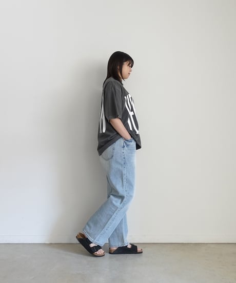 i c h i  241230 Denim Sarrouel Pants / C : SAXE BLUE・2 SIZE