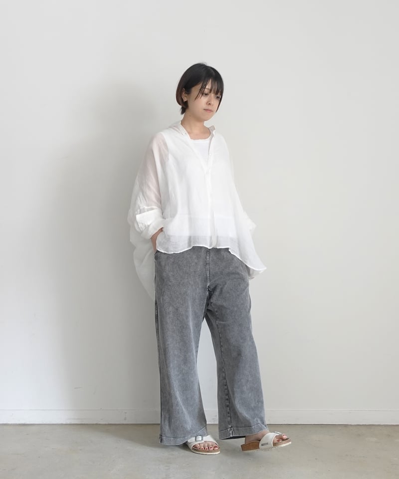 i c h i 241229 Color Linen Shirt / 5 COLORS : W