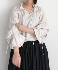 i c h i  241040  Organic Cotton Over Blouse / 2 COLORS