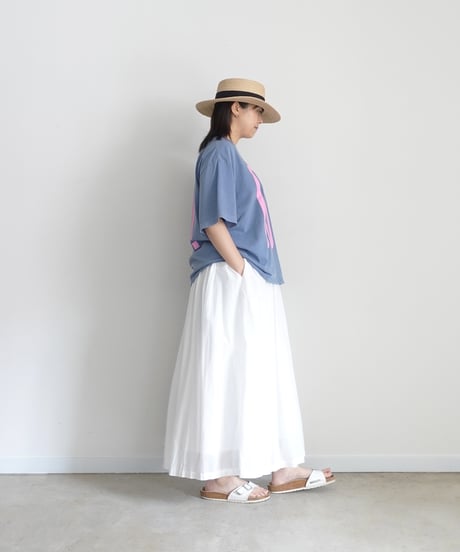 i c h i  260151 "OUI / NON" Pigment Over T Shirt / 4 COLORS