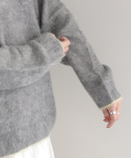 ichiAntiquités 1100356 Mohair mix Knit Pullover / 2 COLORS