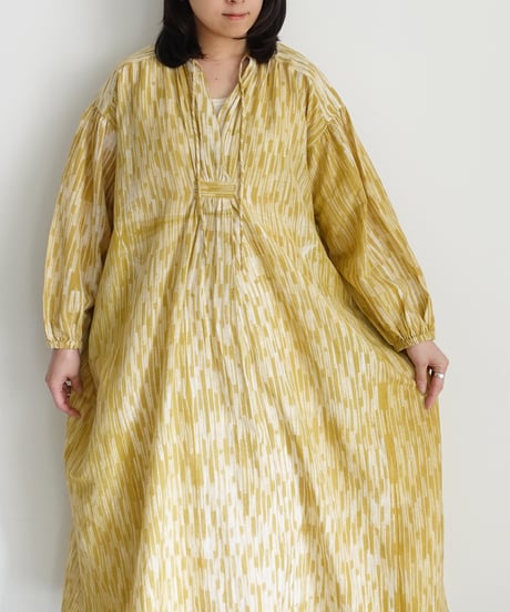 ichiAntiquités 1100941 INDIA TIE DYE Dress / 2 COLORS