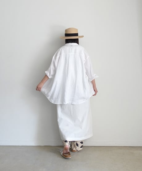 i c h i  251037 Ripstop Cotton Sleeveless Dress / 2 COLORS