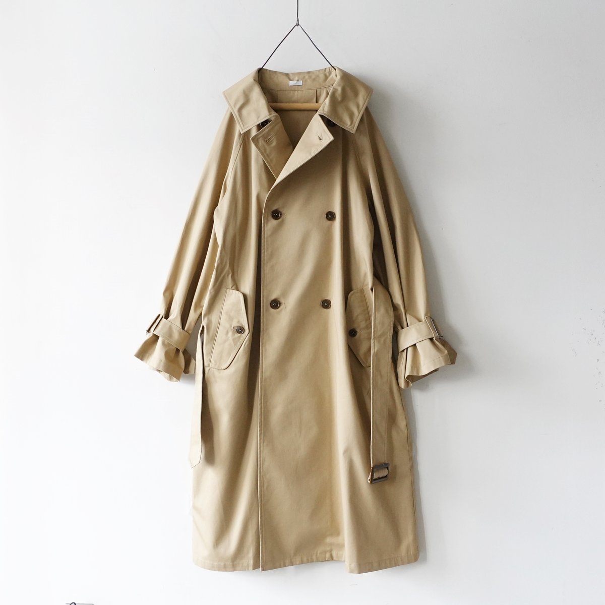 i c h i 231036 Cotton Twill Trench Coat / A : B...