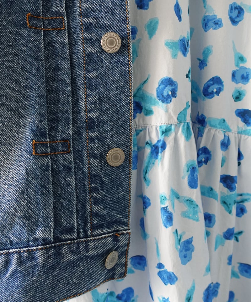BG デニム i c h i 241024 DENIM Jacket / A : VINTAGE WASH
