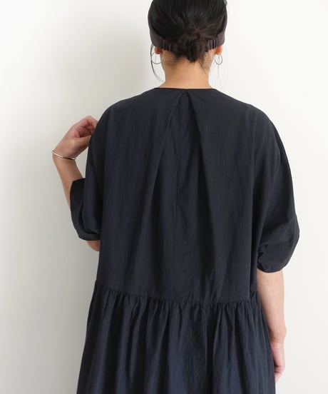 ichi Antiquités 1101105 Cotton Linen Atelier Dress / 2 COLORS