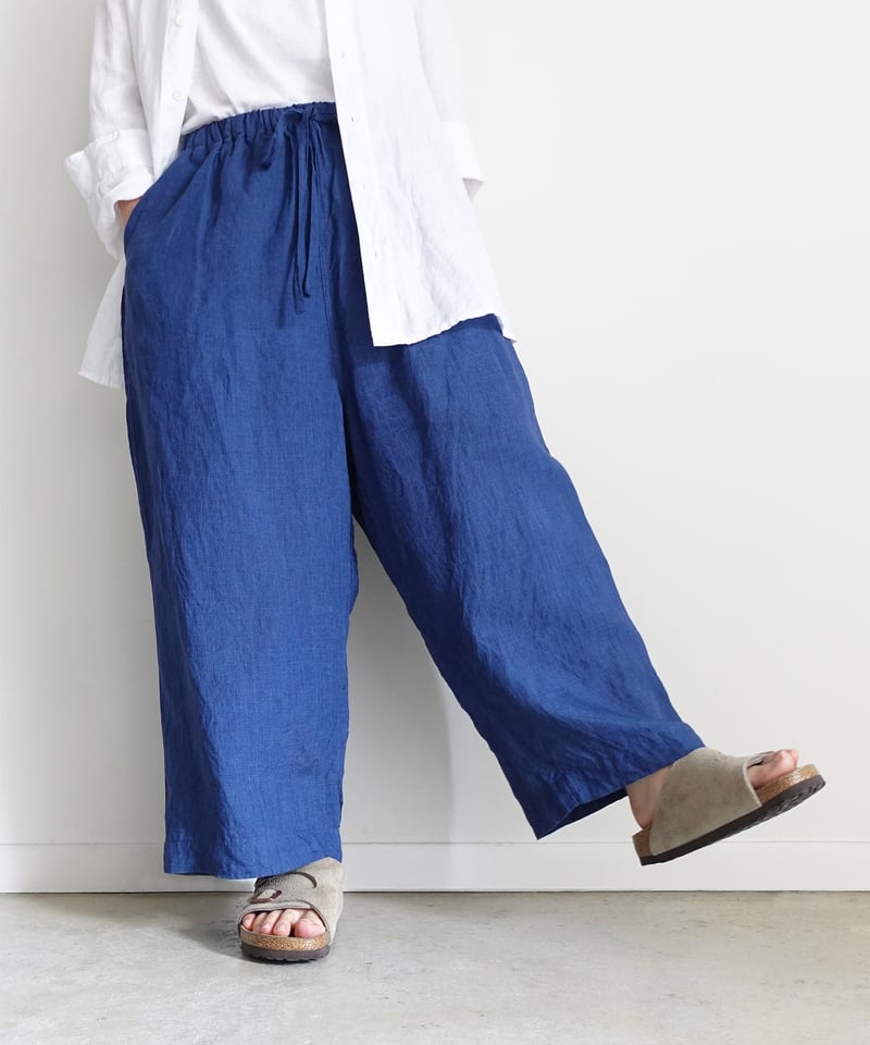 70s フランス製 スラックス セミワイド カラースラックス ユニセックス（ジョーゼット/ウール混の2