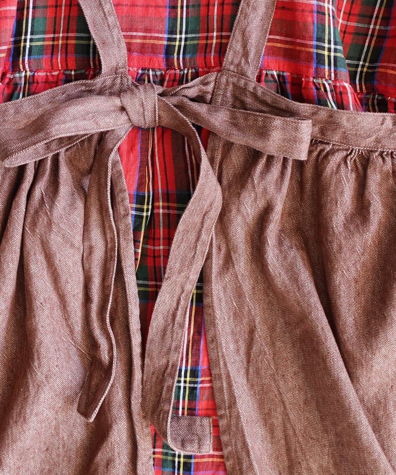 ichiAntiquités 1100934 Linen Cotton Denim Apron