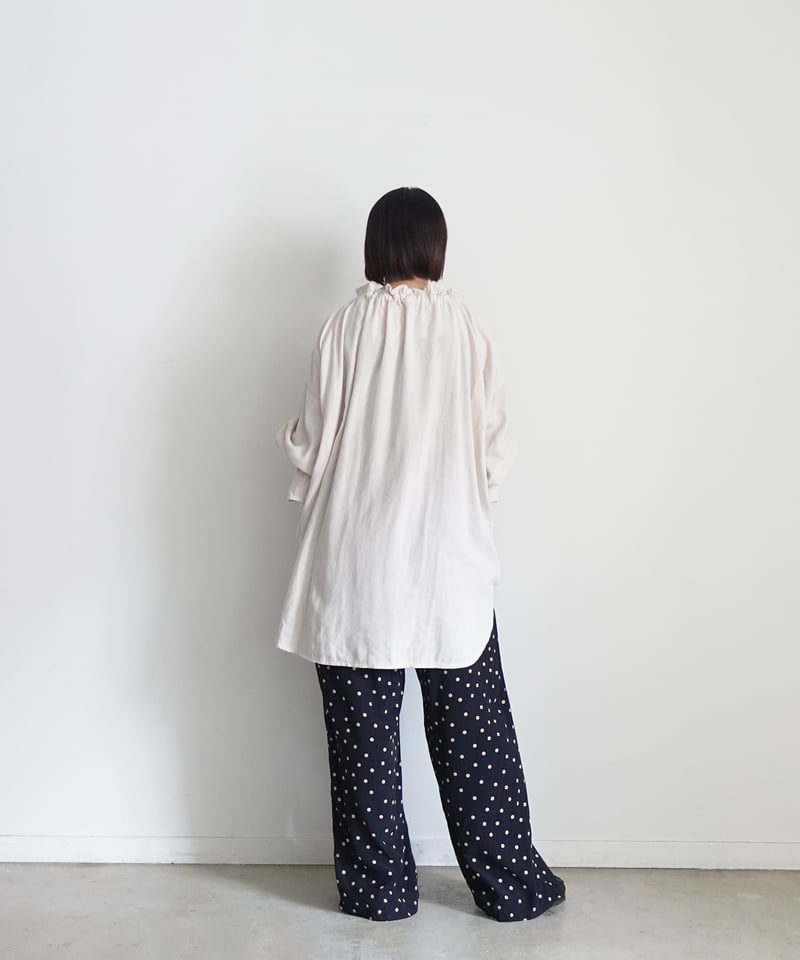 i c h i 241040 Organic Cotton Over Blouse / 2