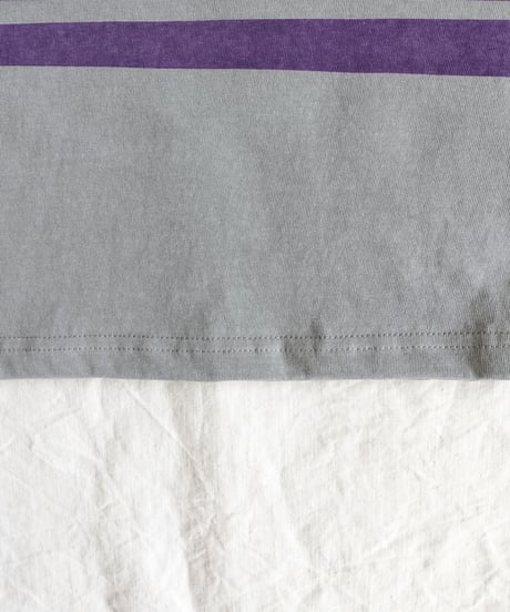 i c h i  251057  "MERCI!" Pigment Over T Shirt / 2 COLORS