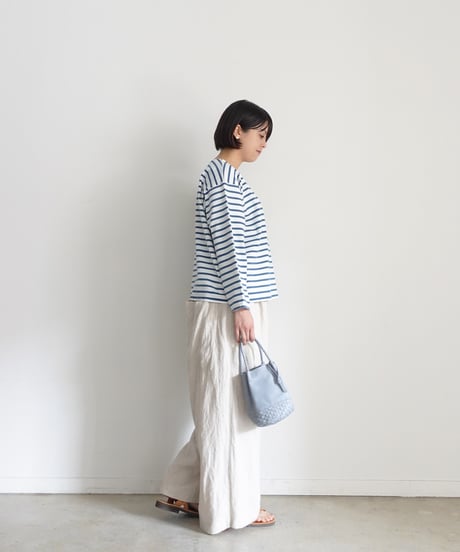 ichiAntiquités  801134  Vintage Linen Relax Pants / B : NATURAL