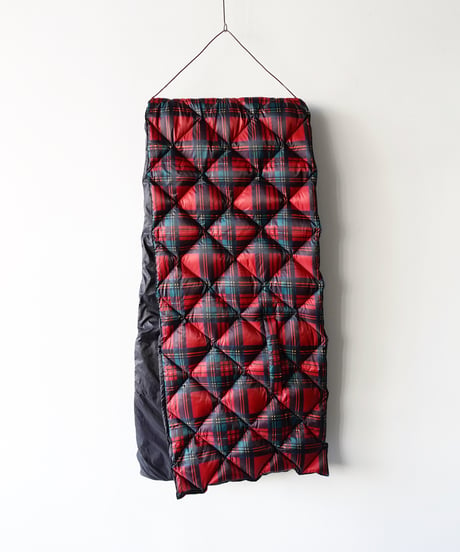【 LIMITED COLLAB 】ichiAntiquités×TAION 1000397 Down Stole / TARTAN