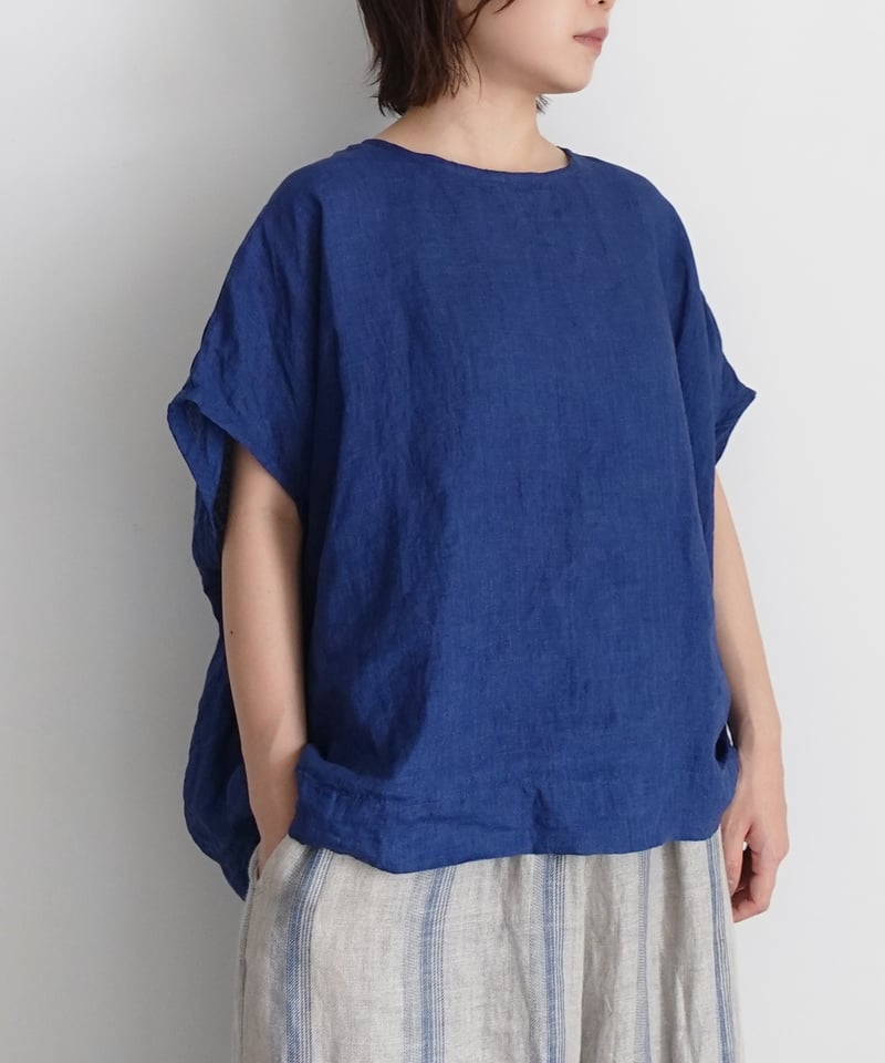 ichiAntiquités 1001116 INDIGO Linen French sle