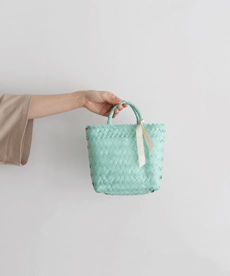 KYUCA  KY0342  Color Plastic Marché Basket / 4 COLORS ( size XS )