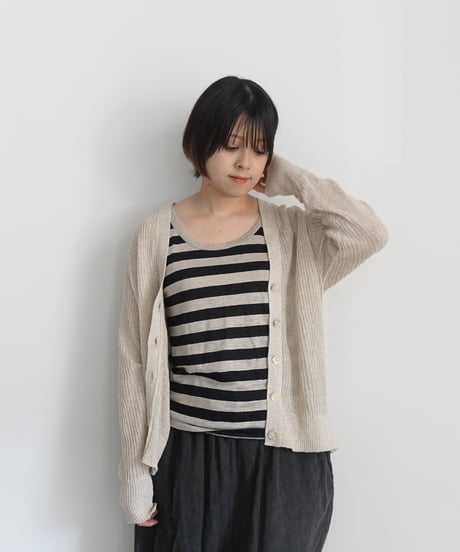 ichiAntiquités 1000967 JAPAN WHOLEGARMENT Knit Cardigan / 3 COLORS