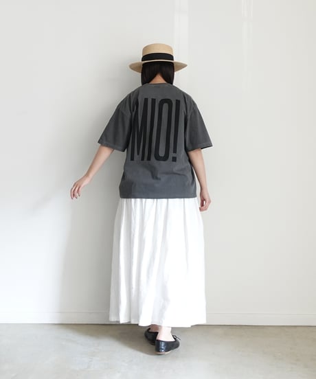 i c h i  251059  "AMORE / MIO!" Pigment Over T Shirt / 2 COLORS