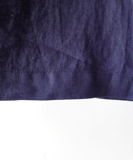 i c h i  251033  Linen Relax Pants / D : NAVY