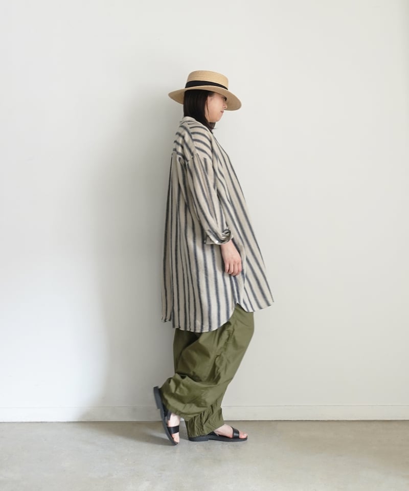 ichi Antiquités 1000913 Linen Cotton Stripe Lon