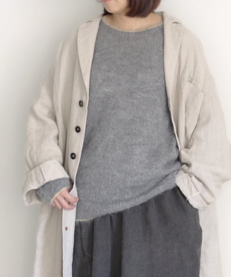 ichiAntiquités 1100356 Mohair mix Knit Pullover / 2 COLORS