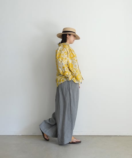ichiAntiquités 1001109 LIBERTY Cotton Flower Shirt / 2 COLORS