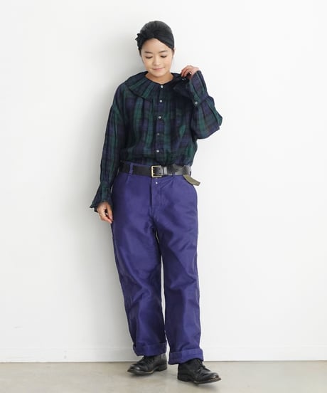 "LE TRAVAILLEUR GALLICE×Antiquités" MJ004 : French Moleskin Work Pants "LE PANTALON"