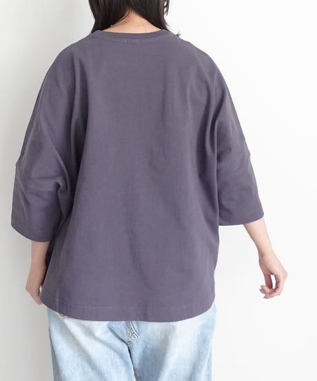i c h i  231057  Heavy Cotton Wide Pullover / 2 COLORS