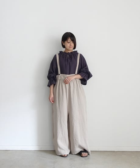 i c h i  241040  Organic Cotton Over Blouse / 2 COLORS