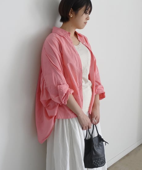 i c h i 241118 Cotton Dolman Sleeve Shirt / 7 COLORS