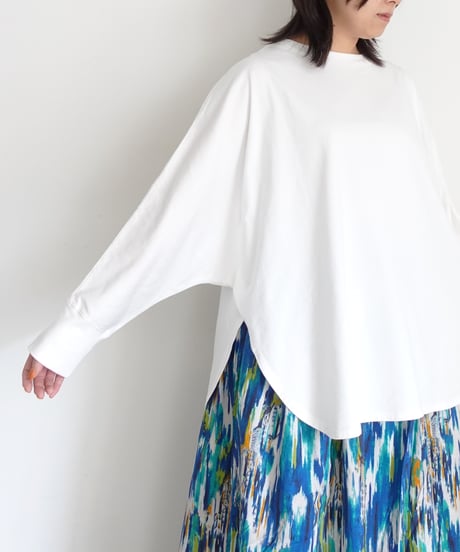 i c h i  251061 Cotton Dolman Sleeve Loose Pullover / 3 COLORS