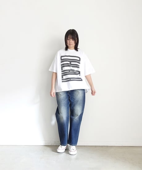 i c h i  251058  "OHLALA" Pigment Over T Shirt / 2 COLORS