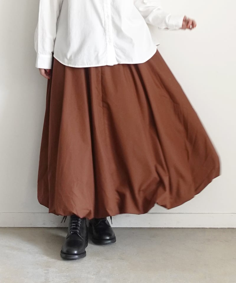 i c h i 250424 Cotton Balloon Skirt / 2 COLOR